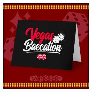 Cartão Vegas Baecation Couples Vacation Baecation