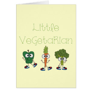 Cartão Vegetariano pequeno