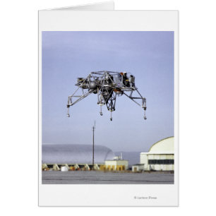 Cartão Veículo de investigação de aterrissagem solar em v