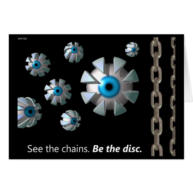 Cartão Veja As Cadeias (Frente Horizontal)