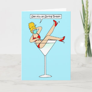 Cartão Vejo-te no Break Spring