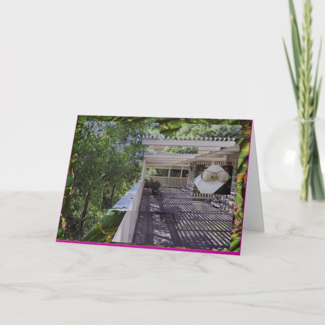 Cartão Vejo você por aí (Frente)