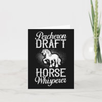 Vela-guia-de-cavalo Percheron Draft Horse