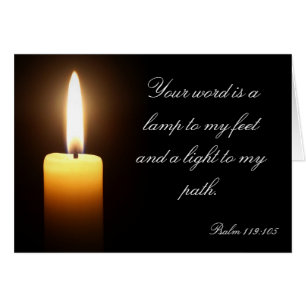 Cartão Vela na placa escura