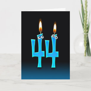 Cartão Velas de Aniversário 44