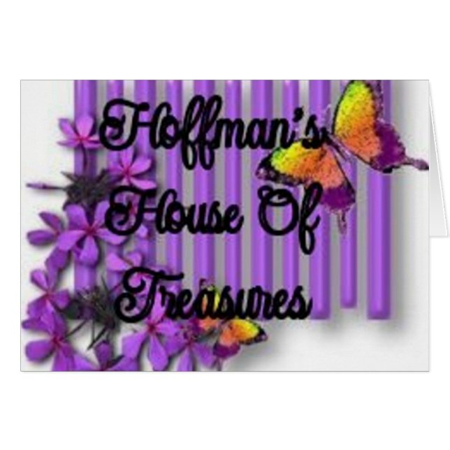 Cartão Velas de Hoffmans (Frente Horizontal)