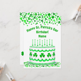 Cartão Velas Planas Personalizadas para Bolo de Aniversár