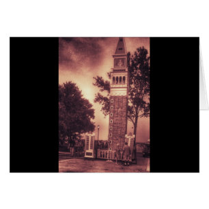 CARTÃO VELHA TORRE FASHIONADA