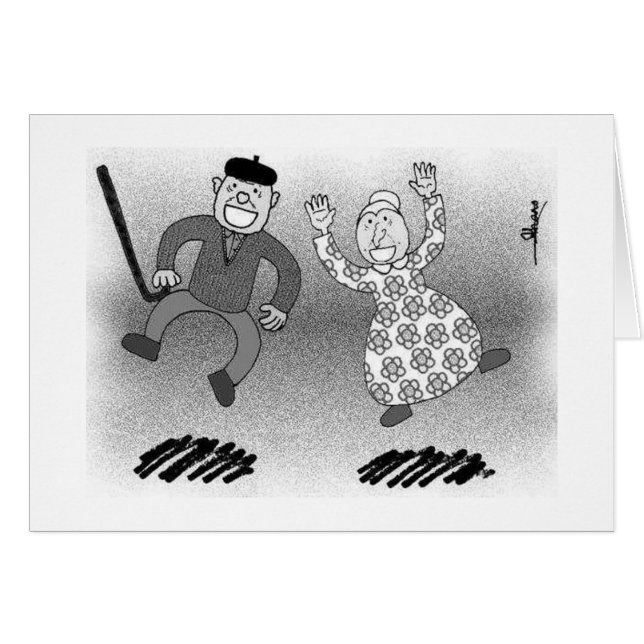 Cartão velho (Frente Horizontal)