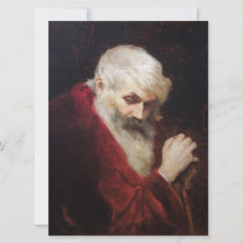 Cartão Velho Casaco vermelho (Papai Noel) (Natal)