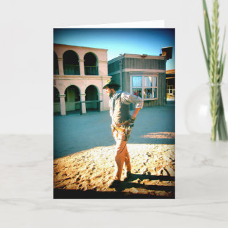 Cartão velho dos estúdios de Tucson