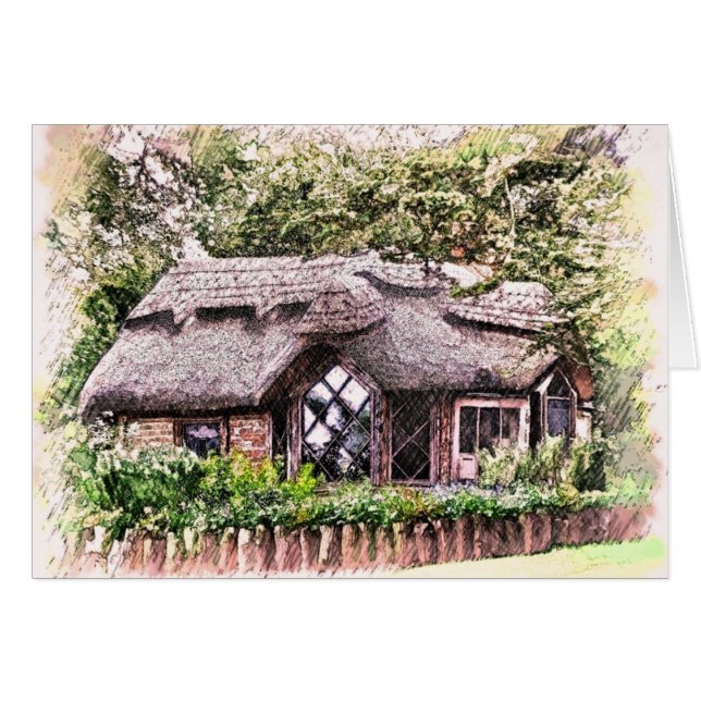 Cartão VELHO ENGLAND (Frente Horizontal)