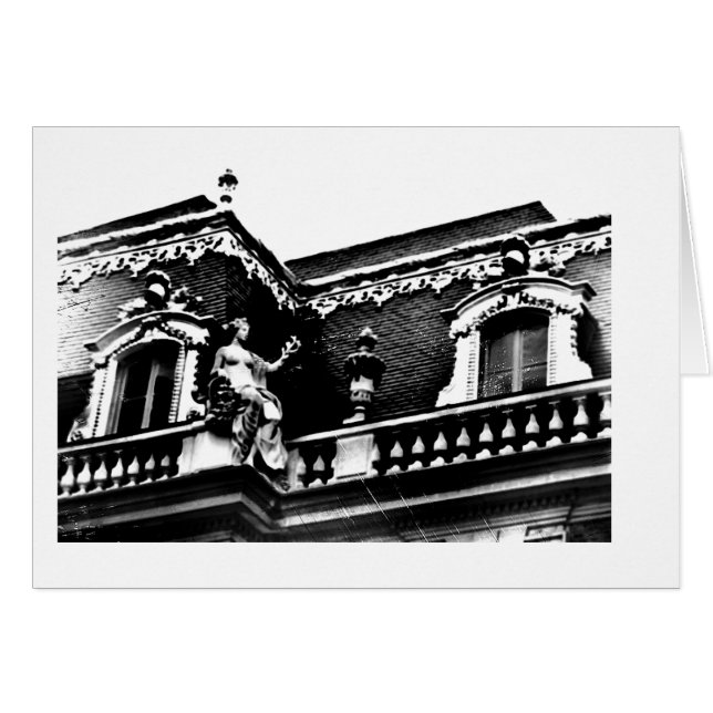 Cartão Velho Foto Versailles (Frente Horizontal)