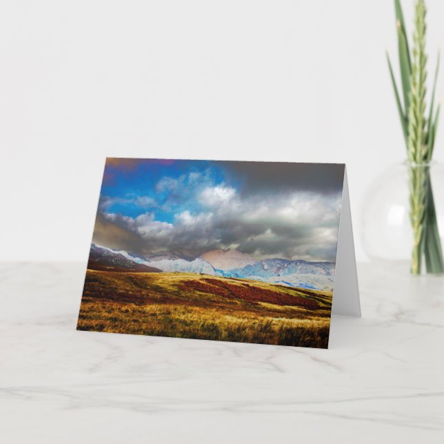 Cartão Velho Homem de Coniston (Frente)