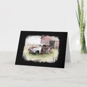 Cartão Velho, Rusty e Abandonado