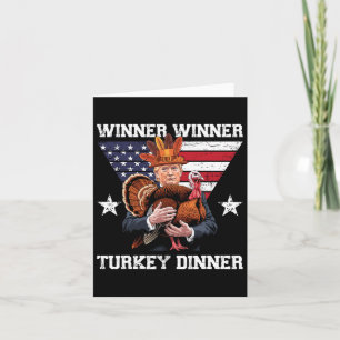 Cartão Vencedor da Turquia Janta Trump Graças à diversão