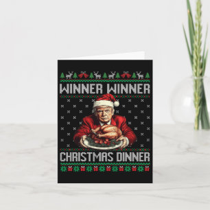 Cartão Vencedor vencedor de Janto Papais noeis de Natal T