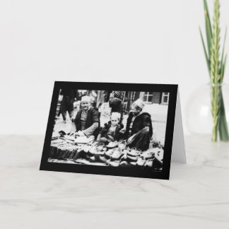 Cartão Venda em Sandal na Albânia em 1923