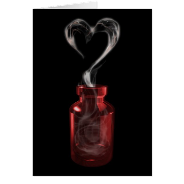 Cartão veneno de amor (Frente)