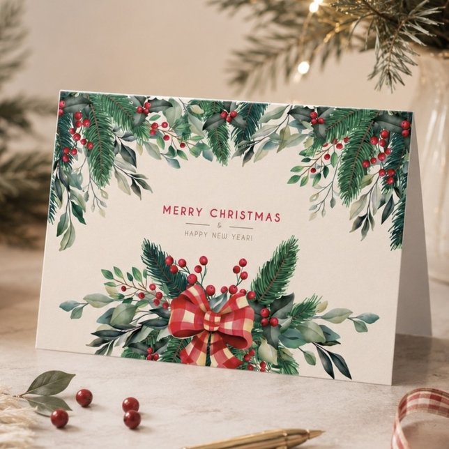 Cartão Veneração aquática Feliz Natal (Criador carregado)