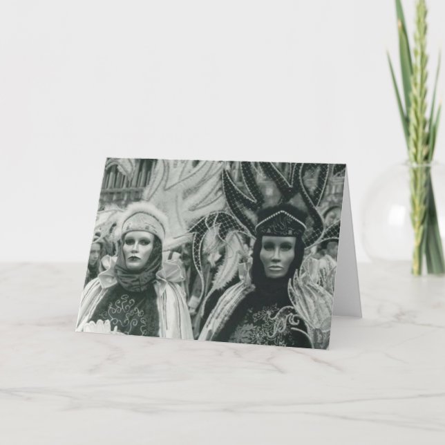 Cartão Veneza Carnvale (Frente)