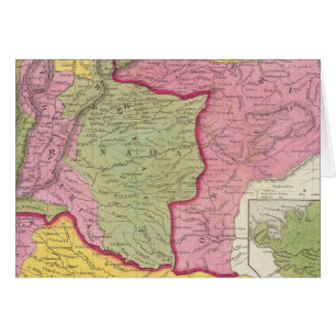 Cartão Venezuela, Nova Granada e Equador