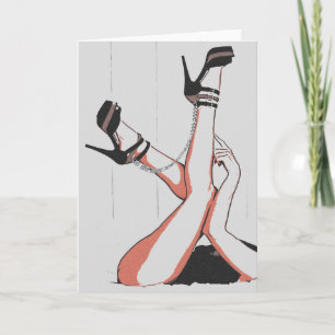 Cartão Venha querida, vamos jogue uns jogos malvados e es