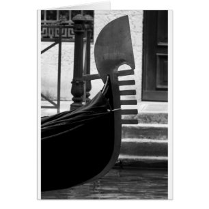 Cartão Venice Gondola