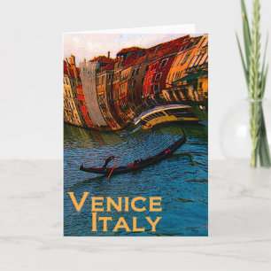 Cartão Venice Italy Greeting Card