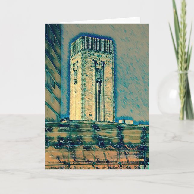 Cartão Ventilação do túnel da Rainha (Frente)