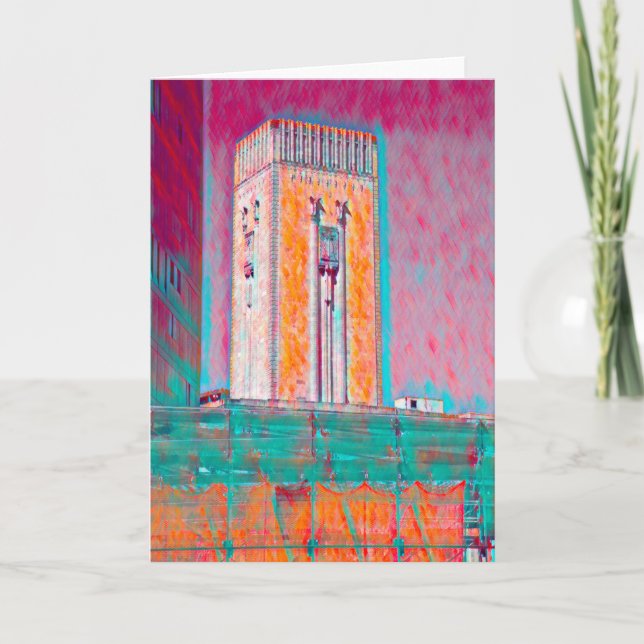 Cartão Ventilação do túnel da Rainha (Frente)