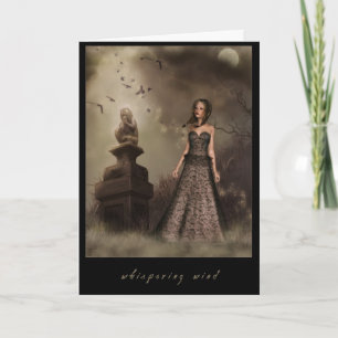 Cartão Vento sussurrante