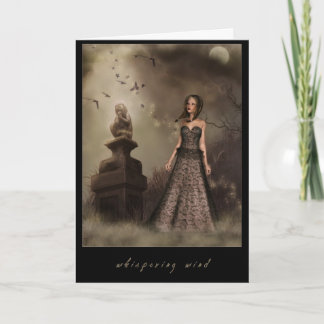 Cartão Vento sussurrante