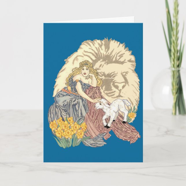 Cartão Ventos de março (Frente)