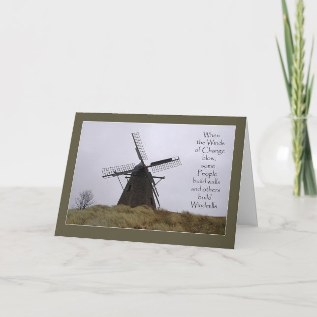 Cartão Ventos de mudança (Frente)