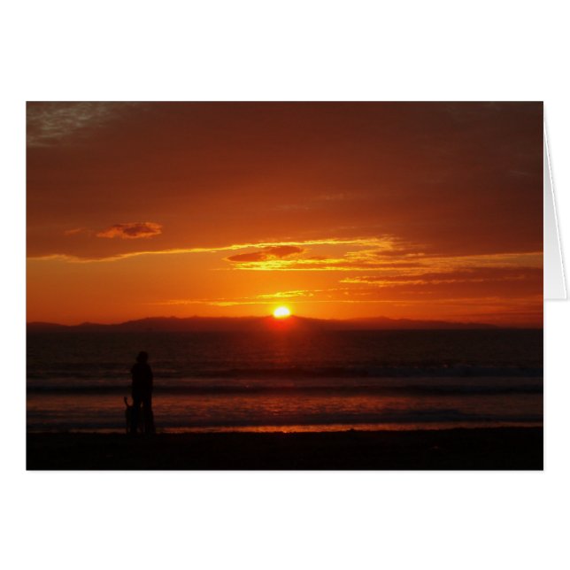 Cartão Ventura sunset (Frente Horizontal)