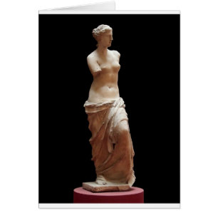 Cartão Venus de Milo