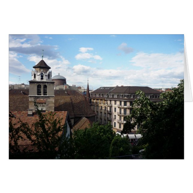 Cartão ver genebra (Frente Horizontal)