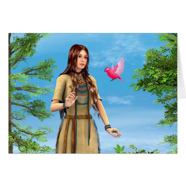 Cartão Verão da Índia (Frente Horizontal)