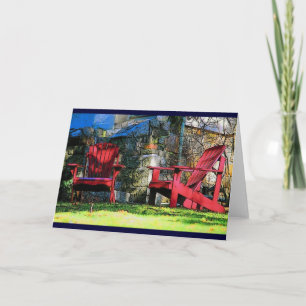 Cartão Verão de Adirondack