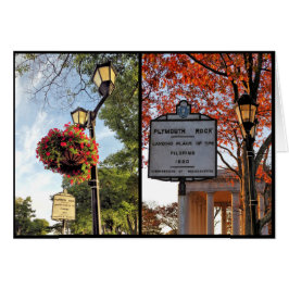 Cartão Verão e outono