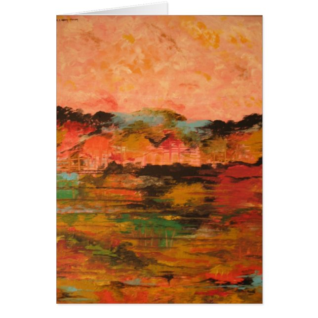 Cartão Verão indiano (Frente)