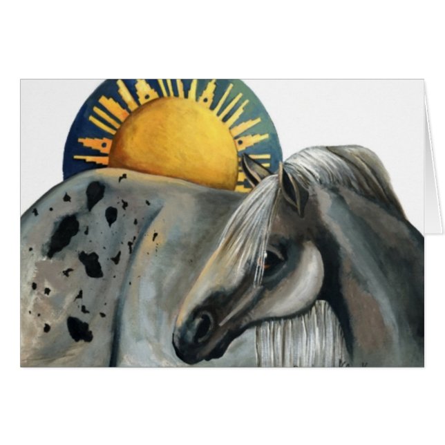 Cartão Verão indiano (Frente Horizontal)