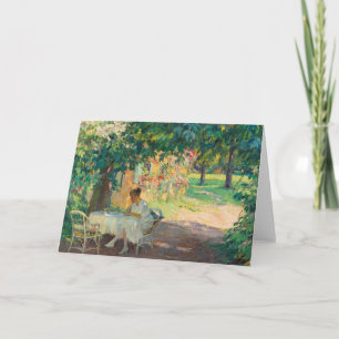 Cartão Verão no Jardim   Edward Cucuel