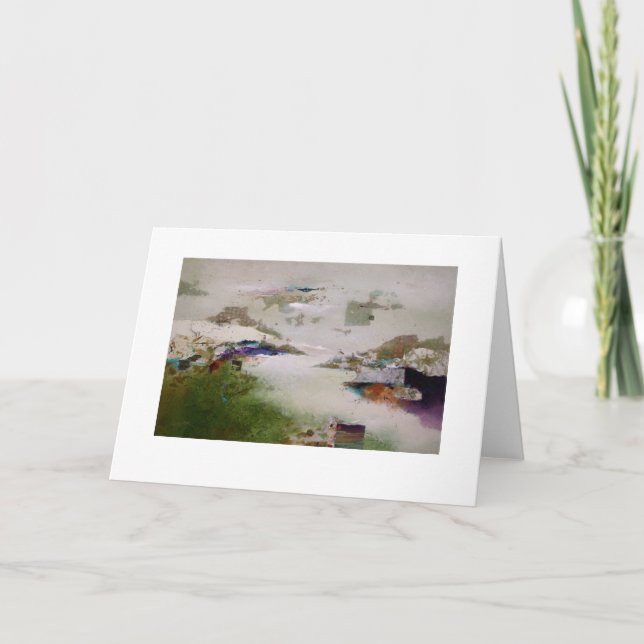 Cartão Verão Notecard ideal (Frente)