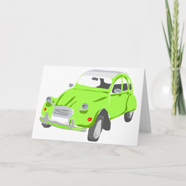 Cartão verde do CV de Citroen 2 (Frente)