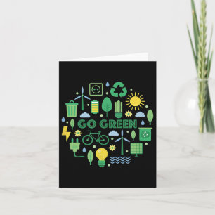Cartão Verde - Sustentabilidade, Proteção Climática, Env