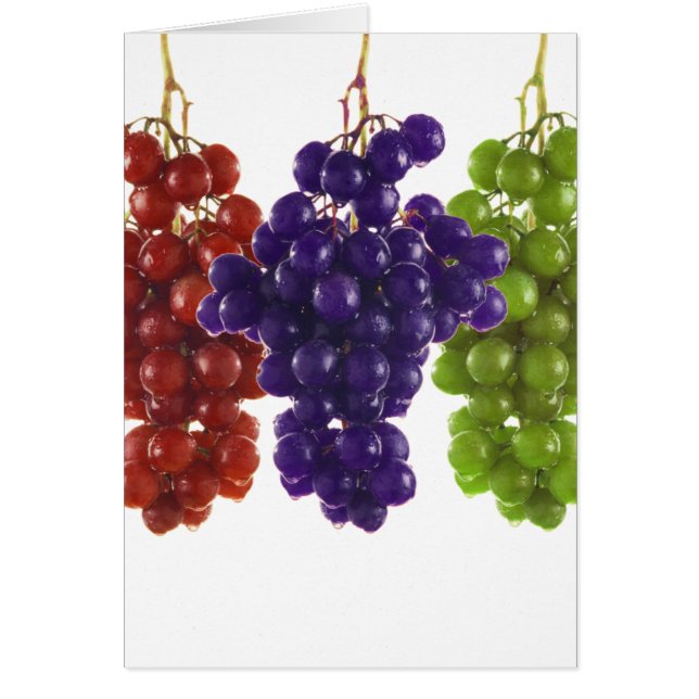 Cartão Verdes e Uvas Roxas (Frente)