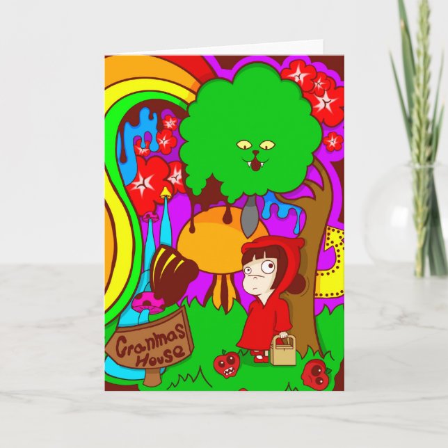 Cartão Vermelho de Lil (Frente)