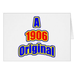 Cartão Vermelho do Bl de 1906 originais